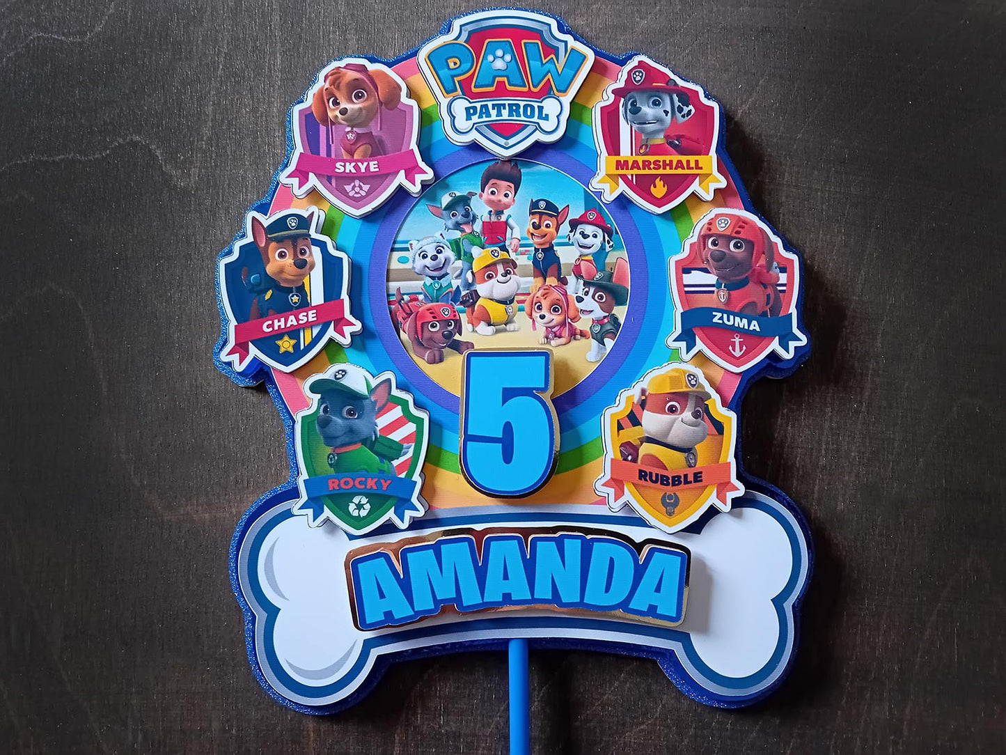 Paw Patrol Birthday Cake Topper Ireland Dublin