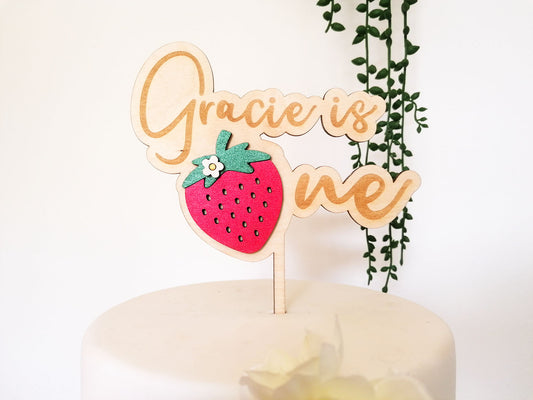 Baby First Birthday Cake Topper