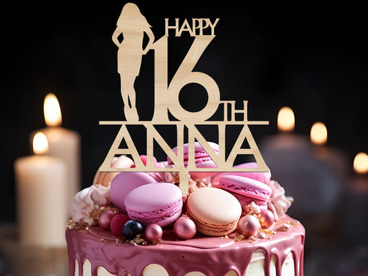 Birthday Cake Topper Personalised