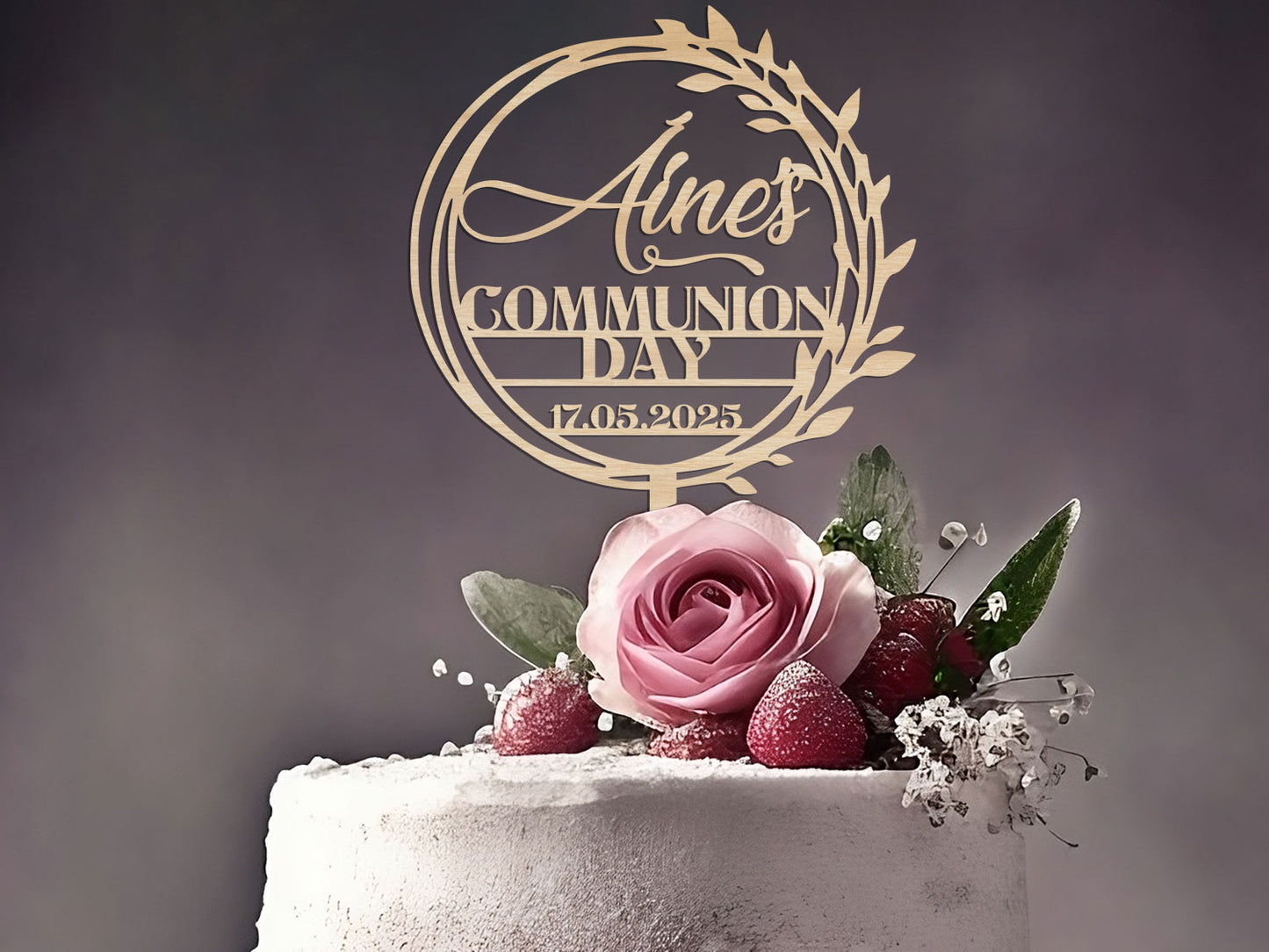 Cake Topper for Communion Day