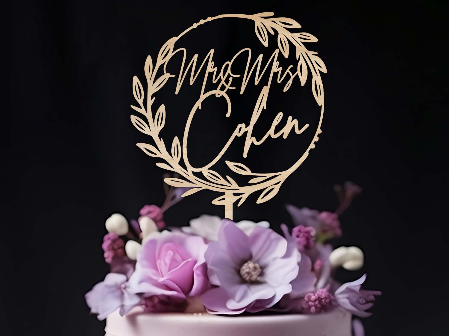 Irish Wedding Cake Topper