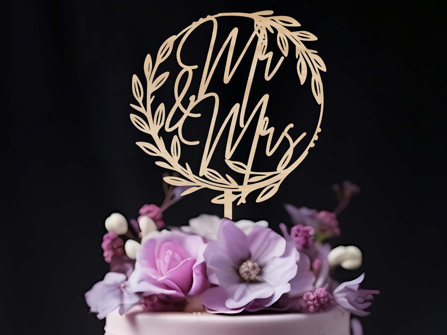 MR & MRS Wedding Cake Topper Ireland