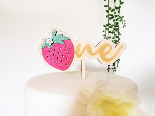 One Birthday Cake Topper