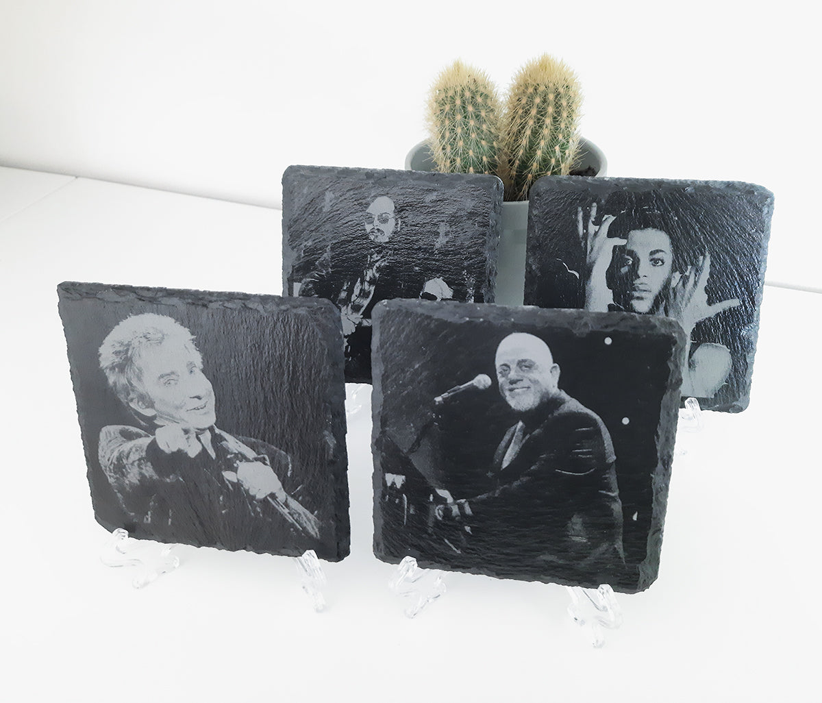 Engraved slate coaster - PG Factory