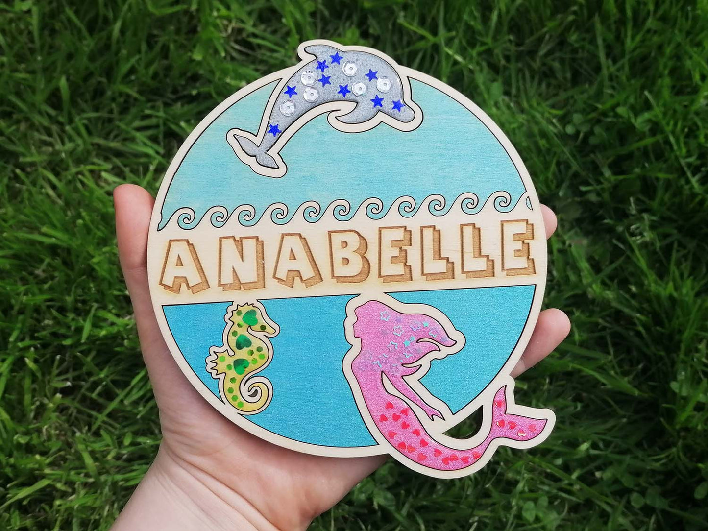 Mermaid Child Bedroom Sign