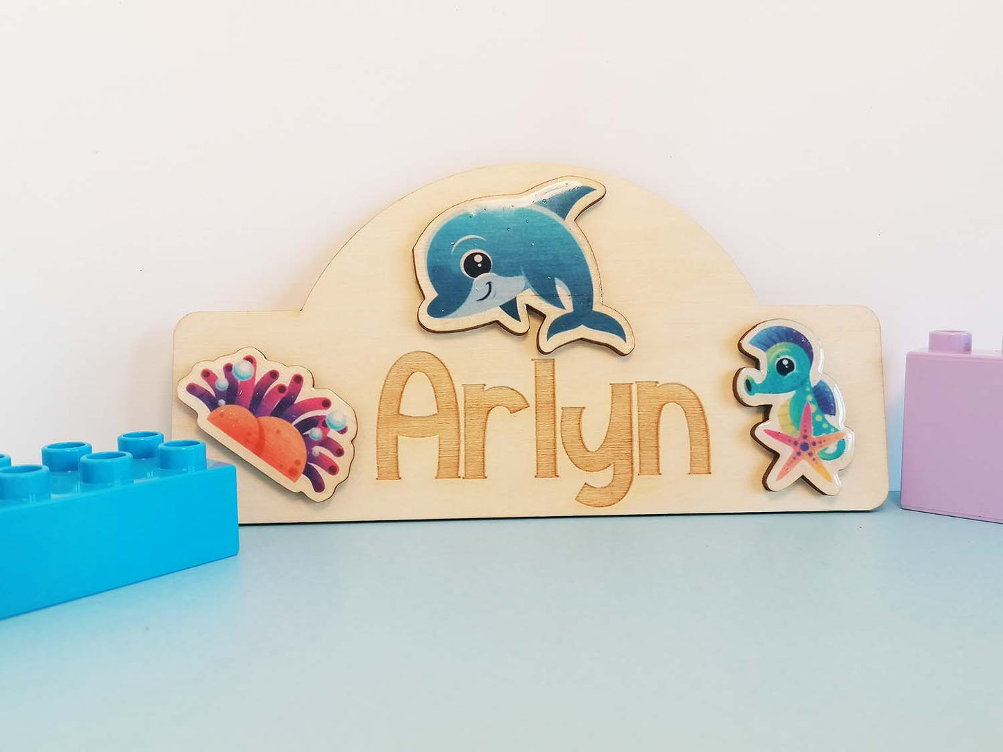 Personalised Sea Child Bedroom Sign