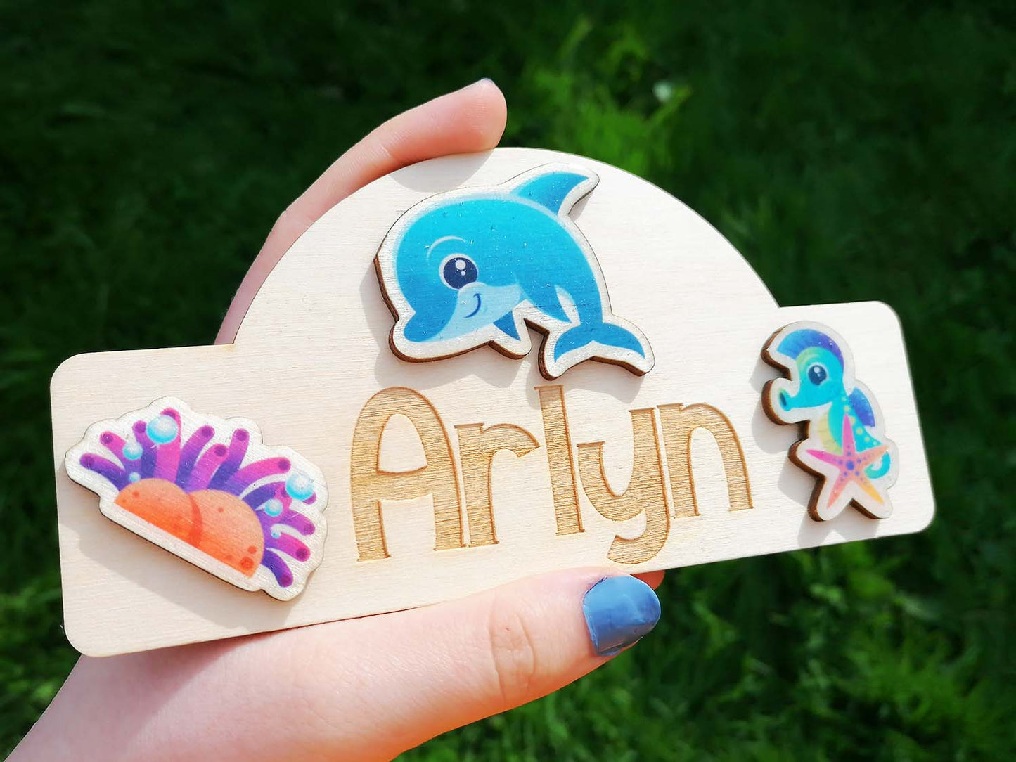 Sea Themed Child Room Sign Ireland