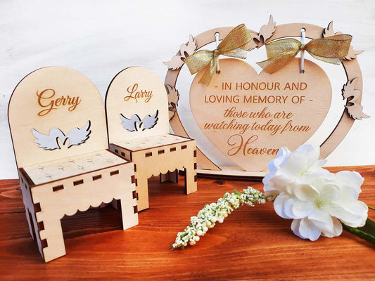 Personalised Wedding Day Remembrance Memorial Ireland