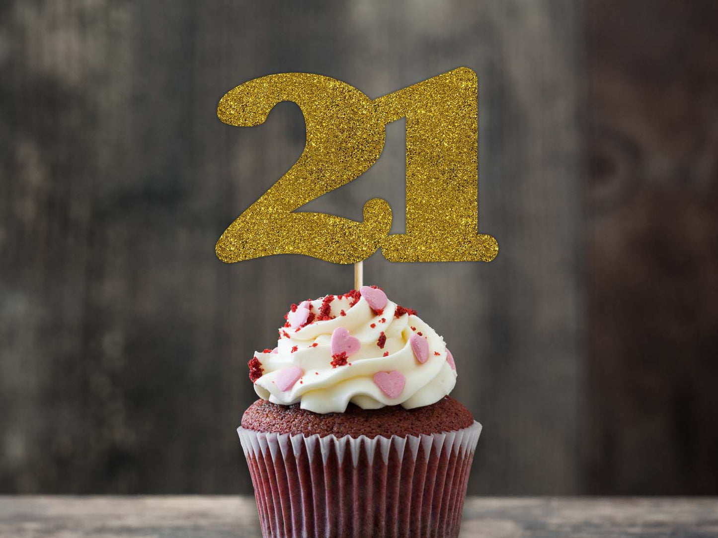 Number Cupcake Topper. Party Decorations Ireland