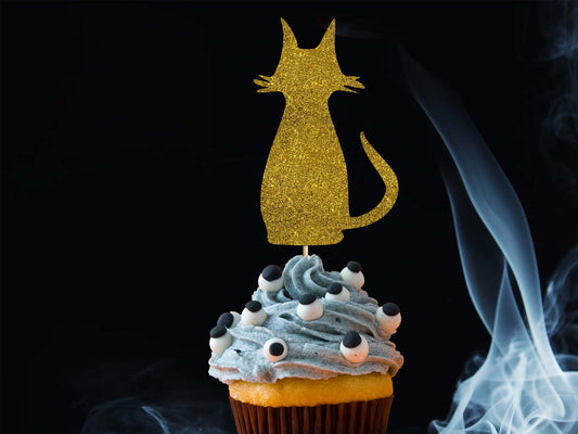 Cat Halloween Cupcake Topper Ireland Dublin
