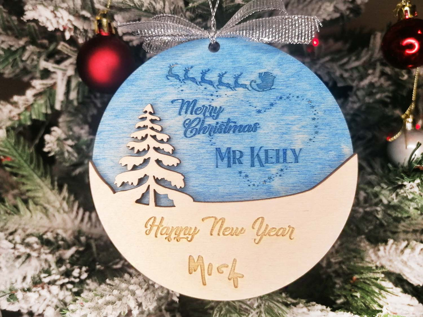 Christmas Gift for Teacher with signature