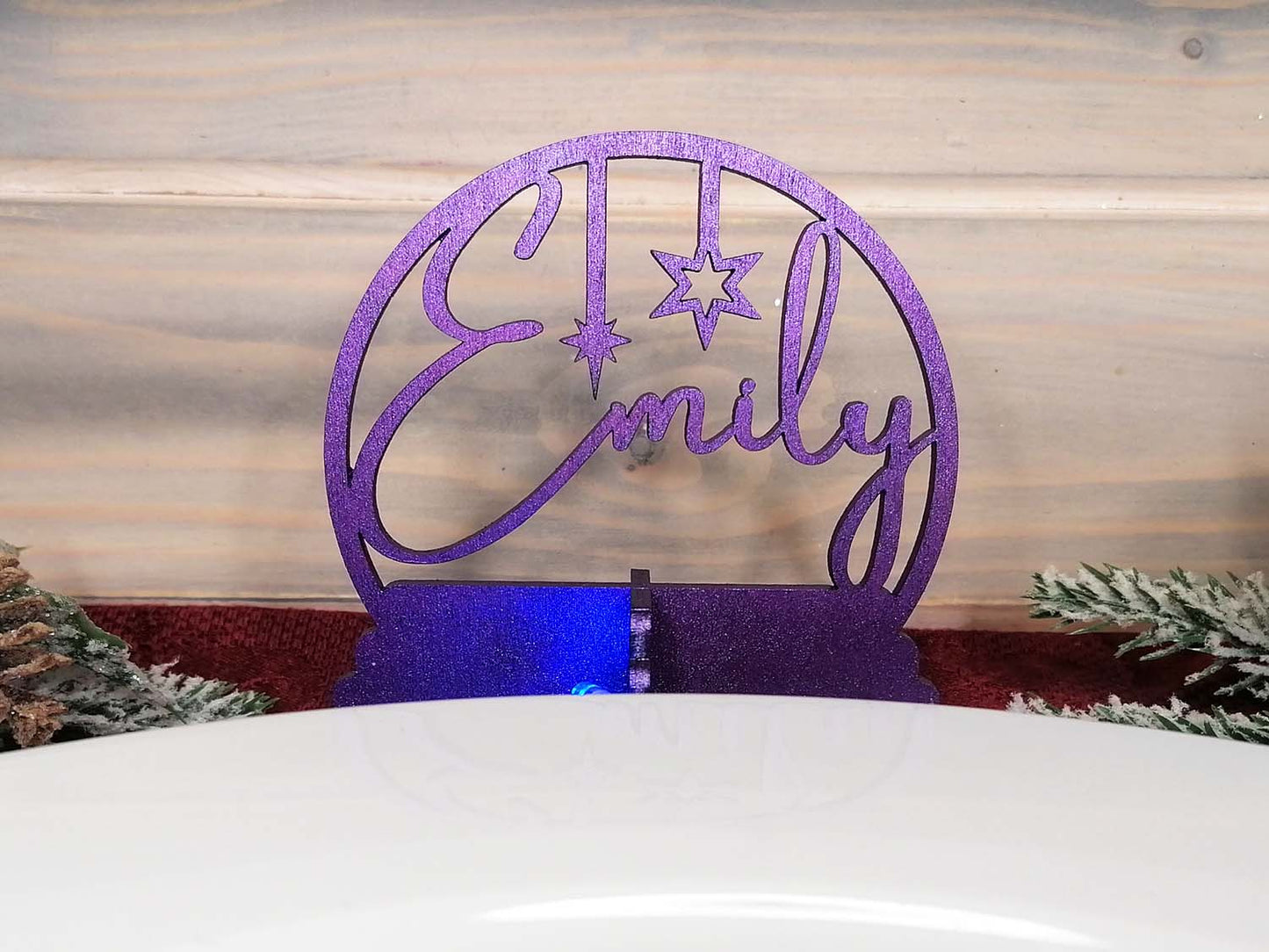Personalised Christmas Place Card Ireland