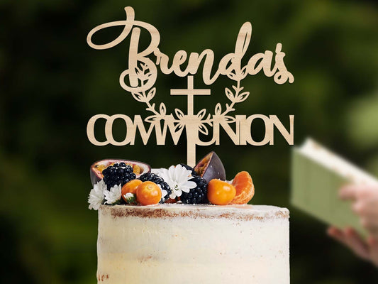 Communion Cake Topper Ireland Dublin Cork