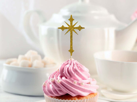 Cross Cupcake Topper Ireland