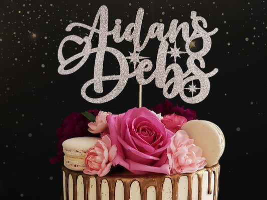 Debs Glitter Cake Topper Ireland
