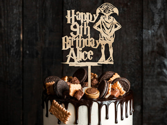 Dobby Harry Potter Cake Topper