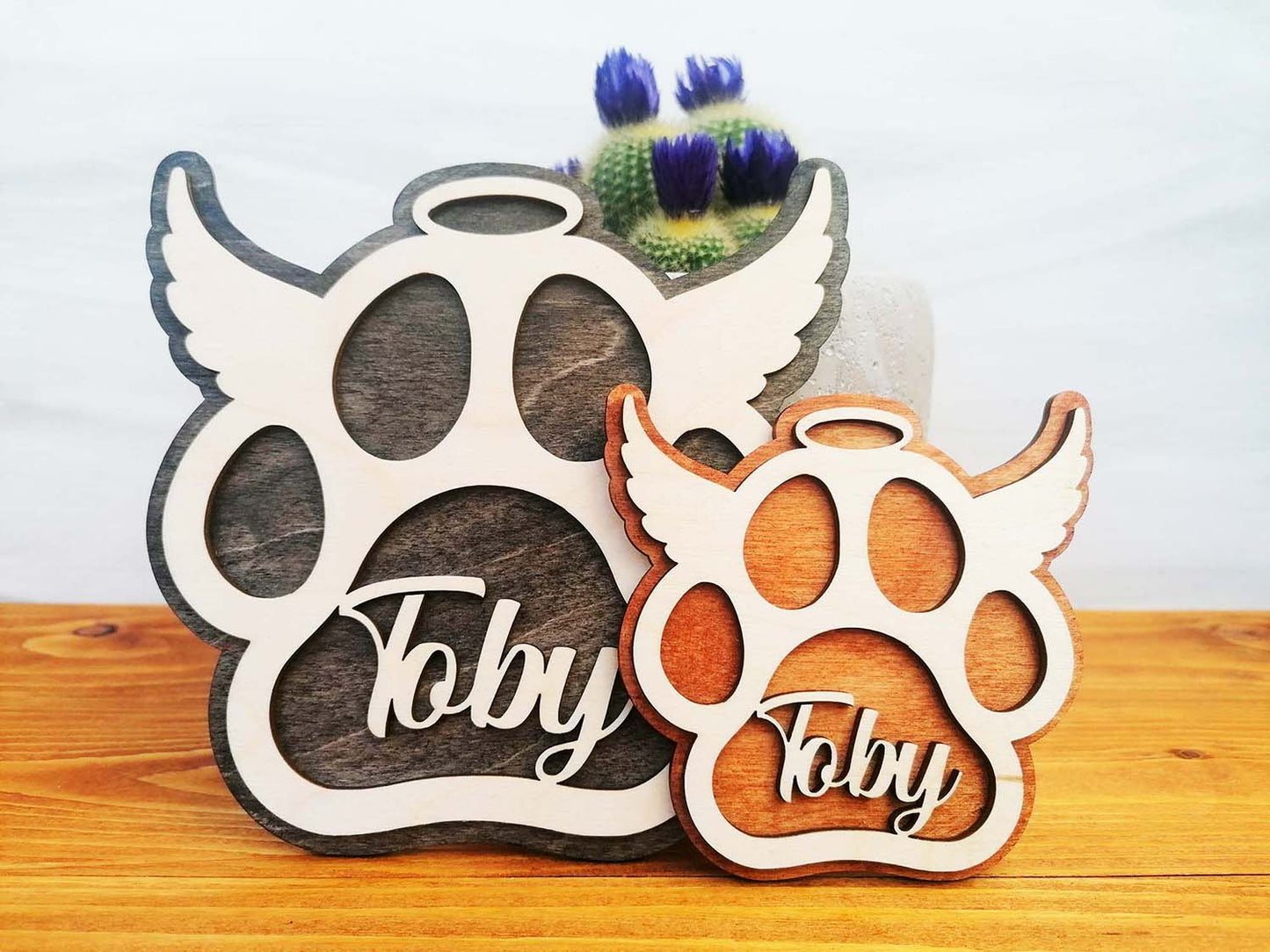 Angel Dog Memorial Personalized Decorations
