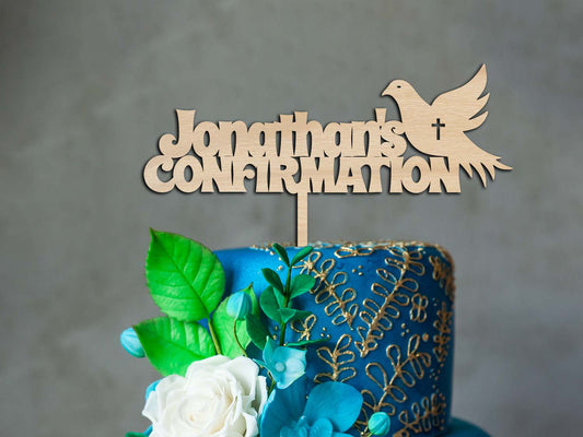 confirmation cake topper ireland