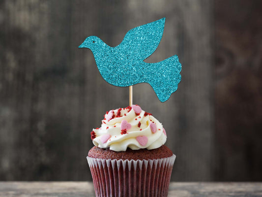 Dove Cupcake Topper Communion Christening Decoration Ireland