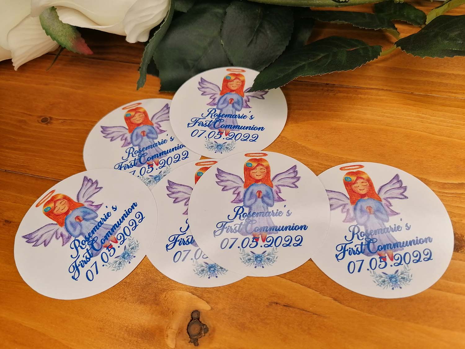 First Communion - Angel Girl - Sticker