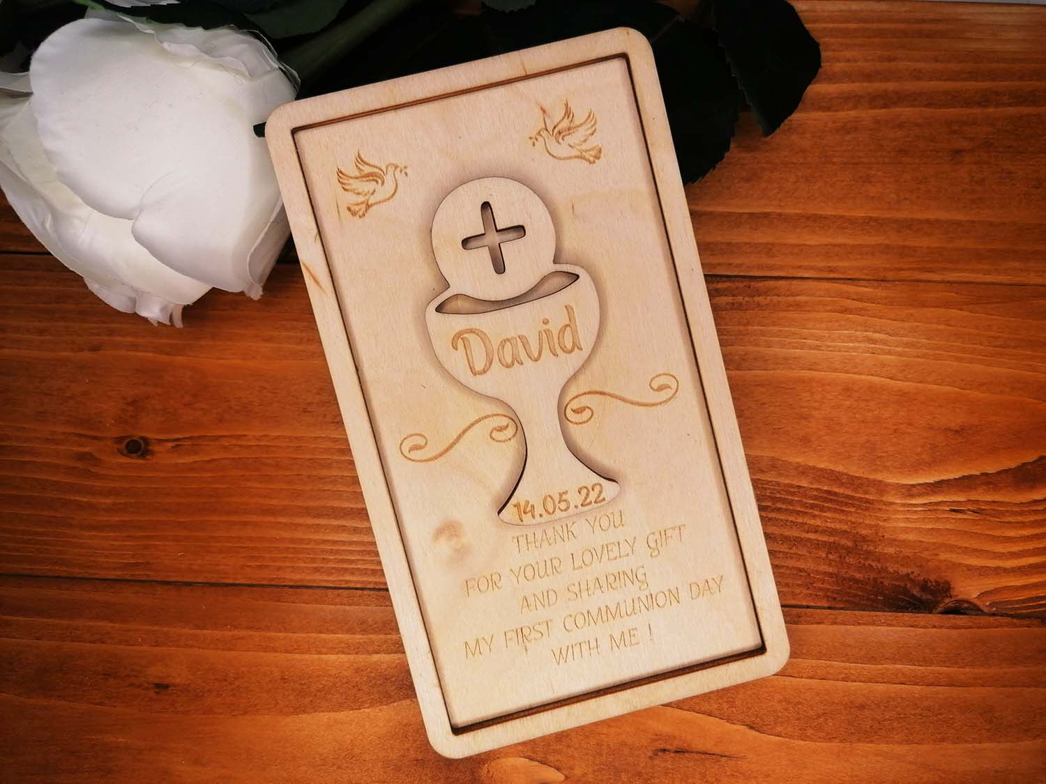 First Communion Keepsake - Guest Gift
