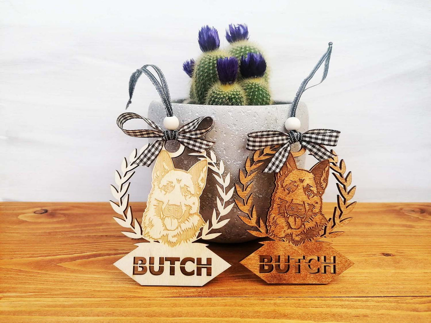 German Shepherd Ornament Personalised Gift Ireland
