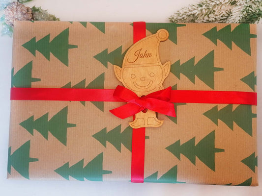 Gnome Christmas Gift Tag