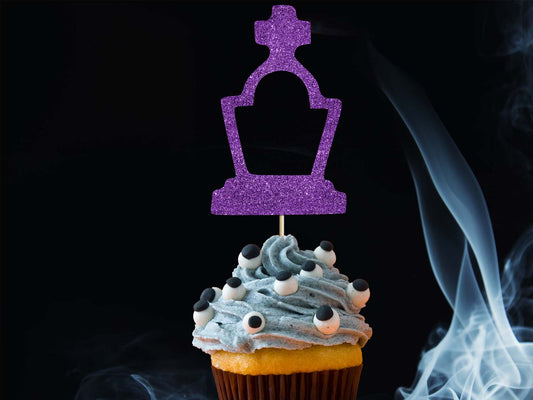 Grave Halloween Cupcake Topper Ireland
