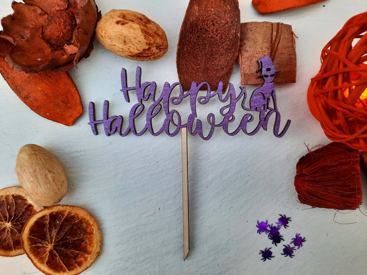 Happy Halloween Cake Topper - PG Factory