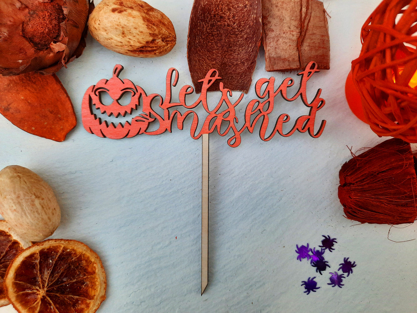 Lets get smashed - Halloween Cake Topper - PG Factory