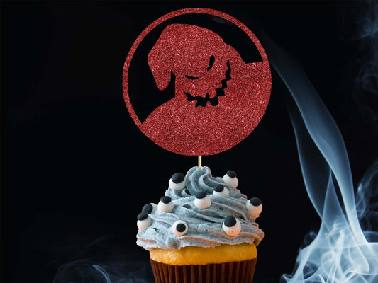 Nightmare Before Christmas Oogie Boogie Halloween Cupcake Topper Party Supplies Ireland