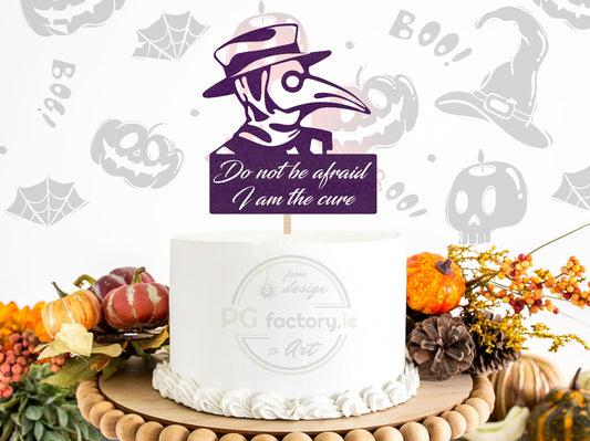 Dr Plague Halloween Cake Topper - PG Factory