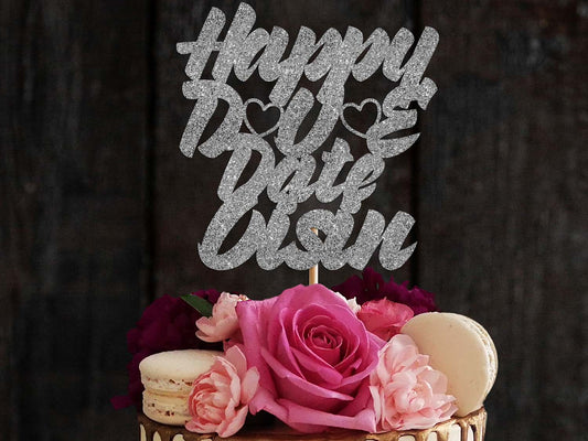 Happy Due Date Party Cake Topper Personalised Ireland