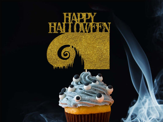 Nightmare Before Christmas Happy Halloween Cupcake Topper Party Supplies Ireland