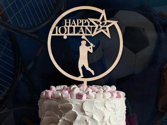 Hurling Birthday Cake Topper Ireland