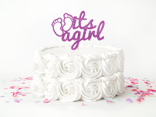 Baby Shower Cake Topper - Its a Girl - PG Factory