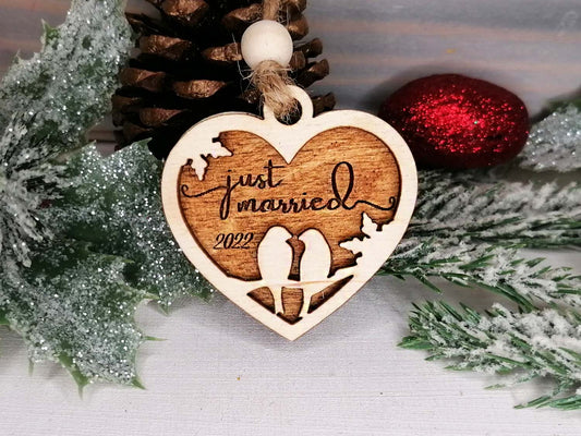 Christmas Decoration for newly married couple