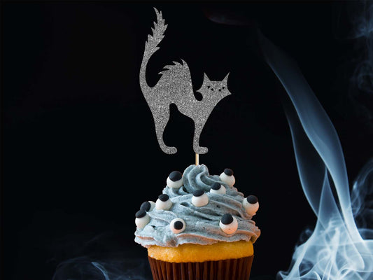 Kitty Halloween Cupcake Topper Party Supplies Dublin