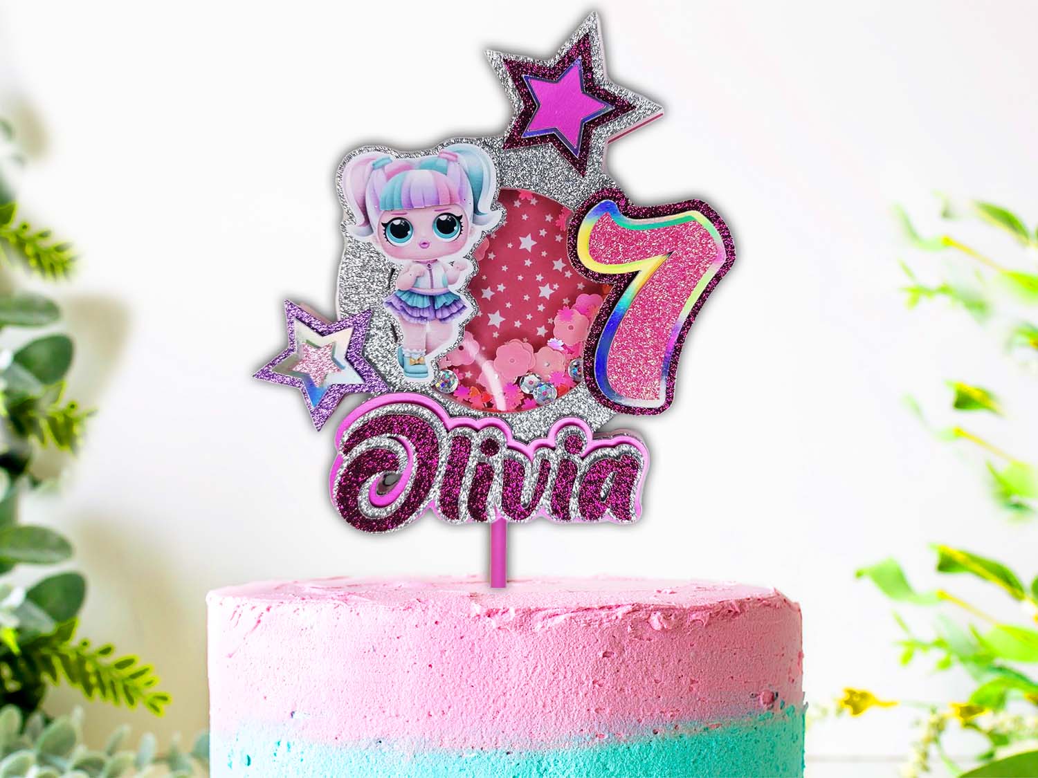 L.O.L. Doll - 3D Shaker Cake Topper