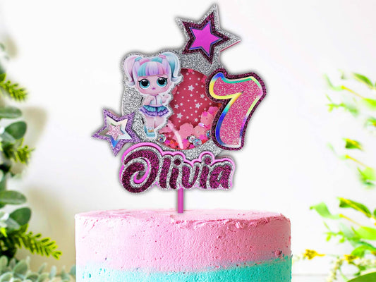 L.O.L. Doll - 3D Shaker Cake Topper
