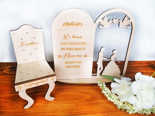 Wedding in Heaven Wedding Memorial Decoration Ireland