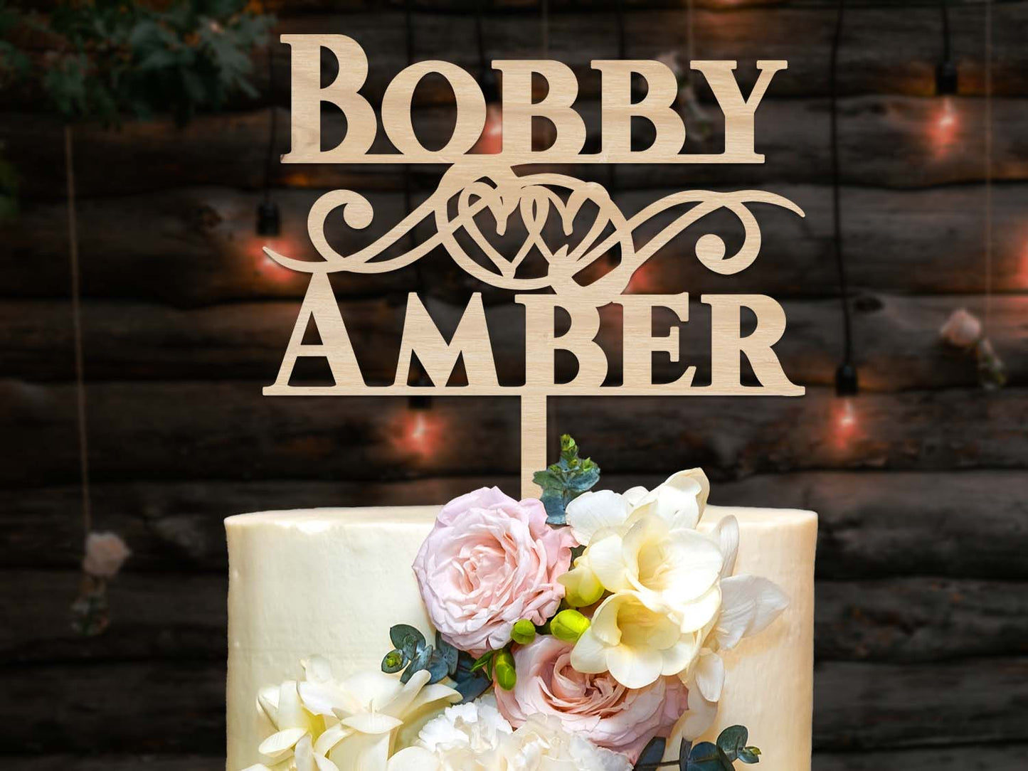 Wedding Cake Topper with names  Ireland Dublin