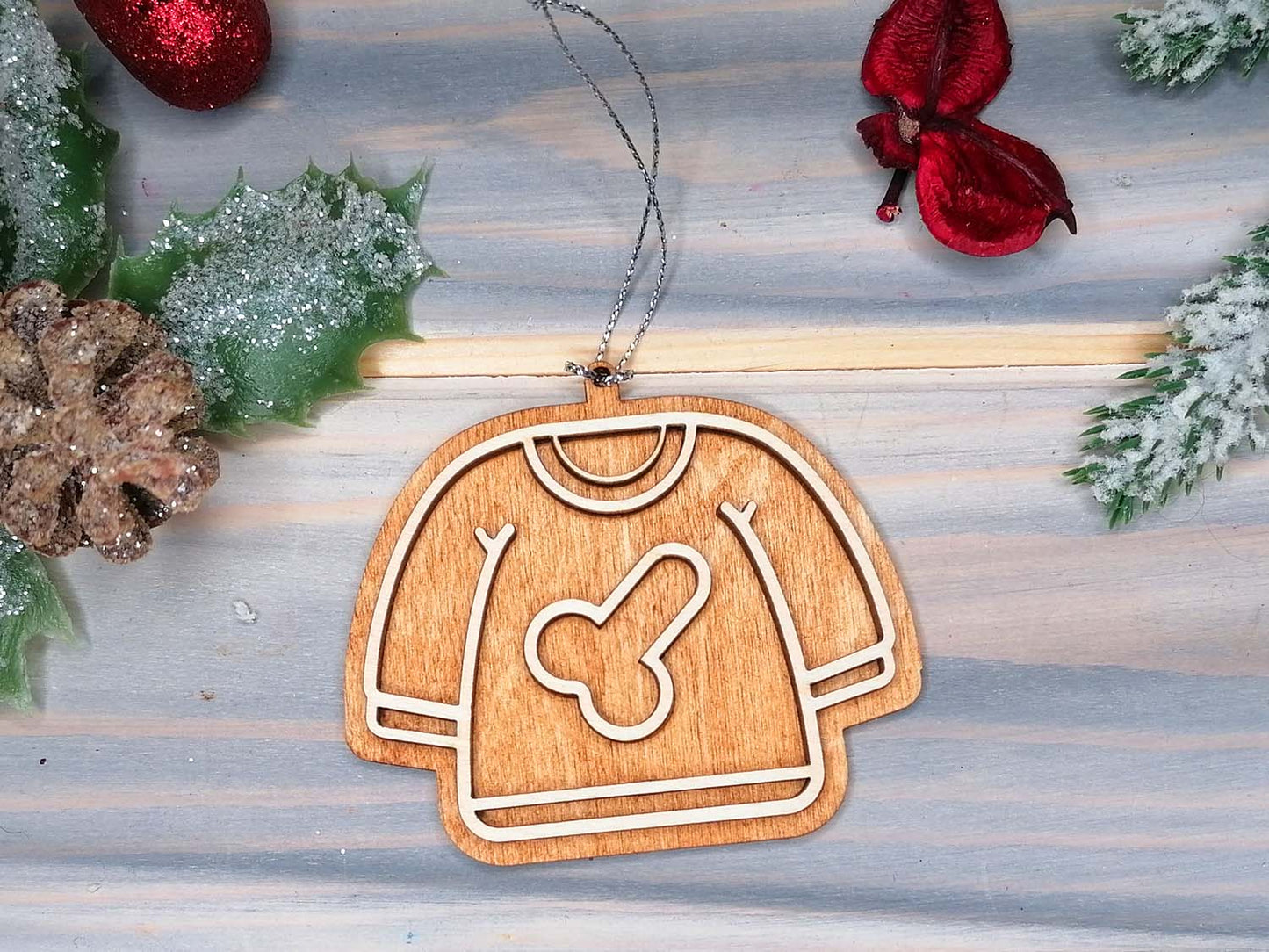 Christmas Jumper Naughty Funny Christmas Decoration