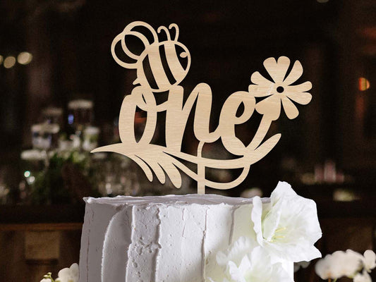 First Birthday Cake Topper One Cake Topper