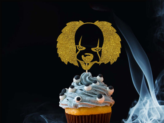 Penny Wise Clown Halloween Cupcake Topper Party Supplies Ireland