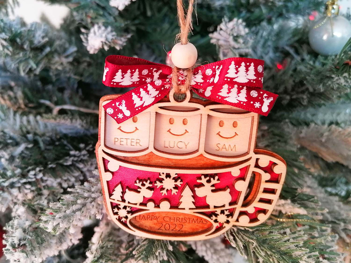 Personalised Christmas Cup with Marshmallow's Ireland