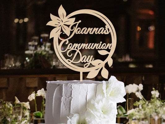 First Communion Day Cake Topper Ireland