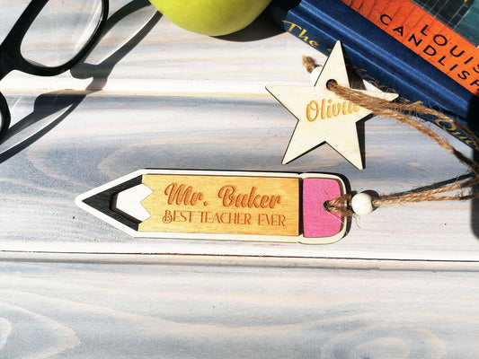 Personalised Teacher Gift Best Teacher Ever Ireland