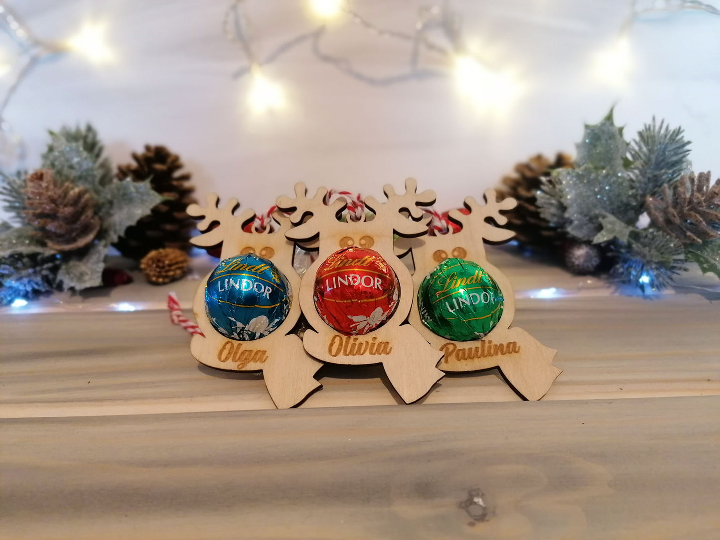 Rudolf Lindor Lindt Chocolate Holders