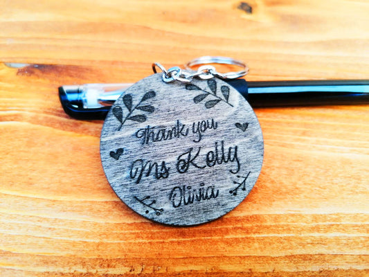 Personalised Keyring for Teacher Ireland